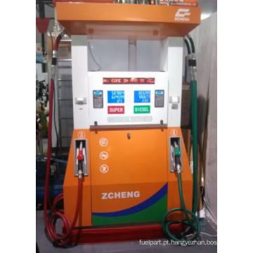 Zcheng Posto de gasolina série criativa dispensador de combustível 4 bico